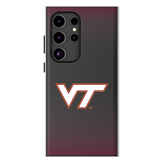 Virginia Tech Hokies Linen MagSafe Compatible Phone Case-0