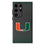 University of Miami Hurricanes Linen MagSafe Compatible Phone Case-0