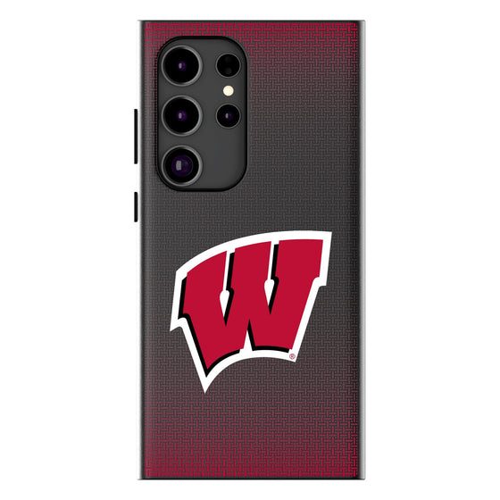 University of Wisconsin Badgers Linen MagSafe Compatible Phone Case-0