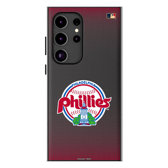 Philadelphia Phillies 1984-1991 - Cooperstown Collection Linen MagSafe Compatible Phone Case-0