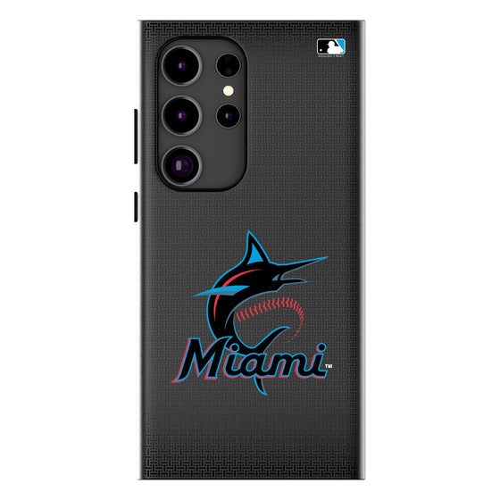 Miami Marlins Linen MagSafe Compatible Phone Case-0