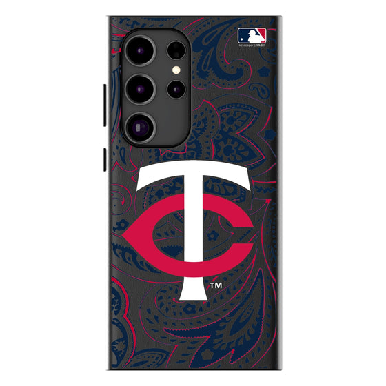 Minnesota Twins Paisley MagSafe Compatible Phone Case-0