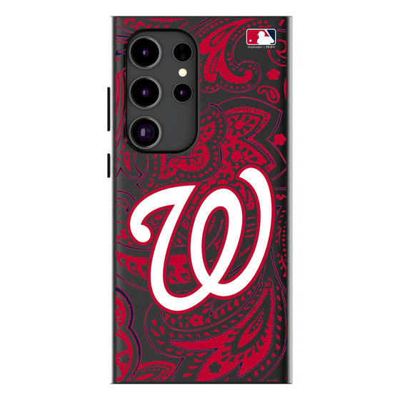 Washington Nationals Paisley MagSafe Compatible Phone Case-0