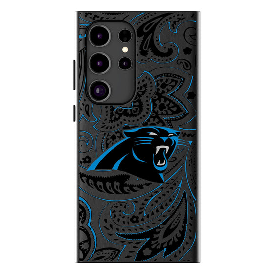 Carolina Panthers Paisley Magnetic Phone Case-1