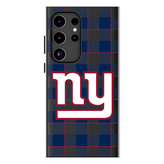 New York Giants Plaid MagSafe Compatible Phone Case-0