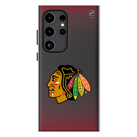 Chicago Blackhawks Linen MagSafe Compatible Phone Case-0