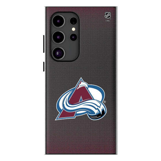 Colorado Avalanche Linen MagSafe Compatible Phone Case-0