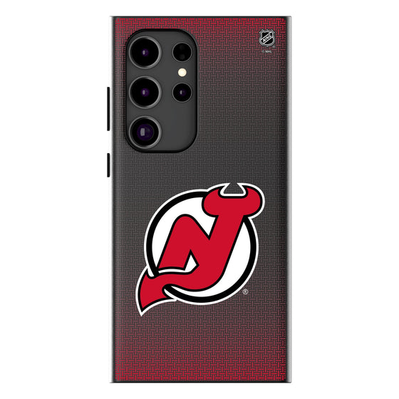 New Jersey Devils Linen MagSafe Compatible Phone Case-0