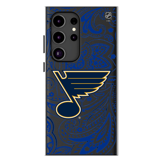 St. Louis Blues Paisley MagSafe Compatible Phone Case-1