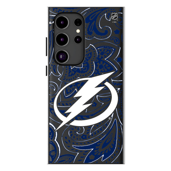 Tampa Bay Lightning Paisley MagSafe Compatible Phone Case-0