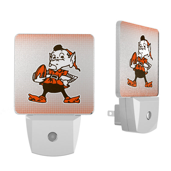 Cleveland Browns Historic Collection Linen Night Light 2-Pack-0