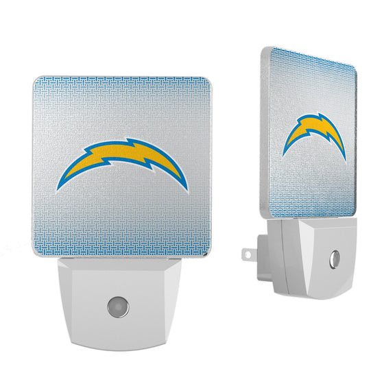 Los Angeles Chargers Linen Night Light 2-Pack-0