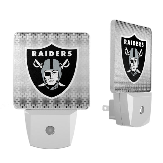 Las Vegas Raiders Linen Night Light 2-Pack-0