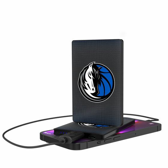 Dallas Mavericks Linen 2500mAh Credit Card Powerbank-0