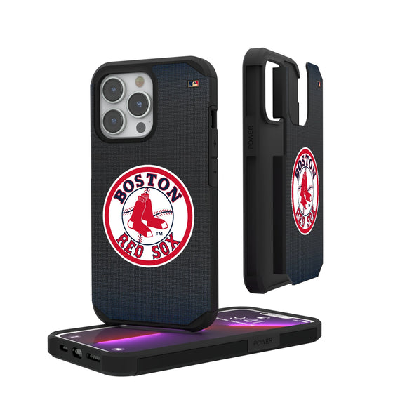 Boston Red Sox 1976-2008 - Cooperstown Collection Linen Rugged Phone Case-0