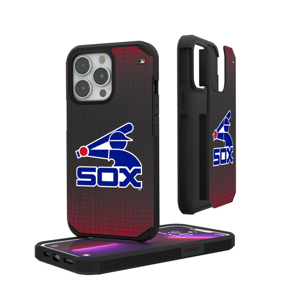 Chicago White Sox 1976-1981 - Cooperstown Collection Linen Rugged Phone Case-0