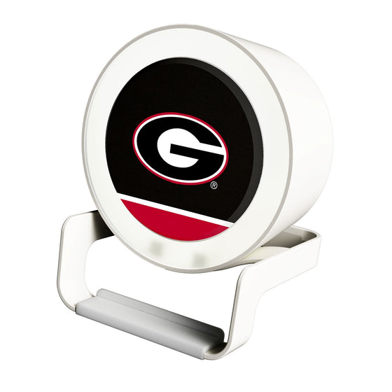 University of Georgia Bulldogs Endzone Solid Night Light Charger and Bluetooth Speaker-0