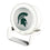 Michigan State Spartans Linen Night Light Charger and Bluetooth Speaker-0