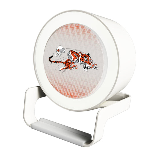 Cincinnati Bengals Historic Collection Linen Night Light Charger and Bluetooth Speaker-0