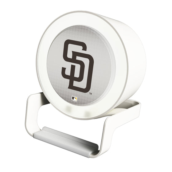 San Diego Padres Linen Night Light Charger and Bluetooth Speaker-0