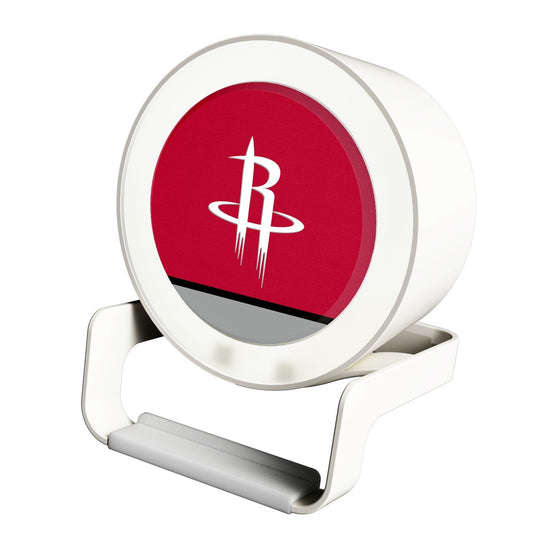 Houston Rockets Solid Wordmark Night Light Charger and Bluetooth Speaker-0