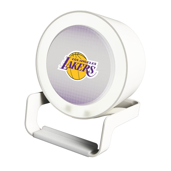 Los Angeles Lakers Linen Night Light Charger and Bluetooth Speaker-0