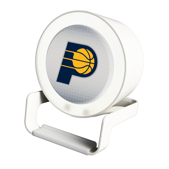 Indiana Pacers Linen Night Light Charger and Bluetooth Speaker-0