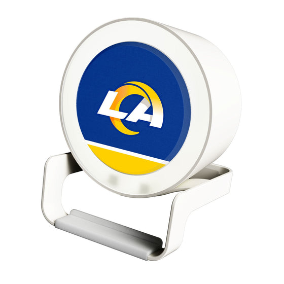 Los Angeles Rams Endzone Solid Night Light Charger and Bluetooth Speaker-0