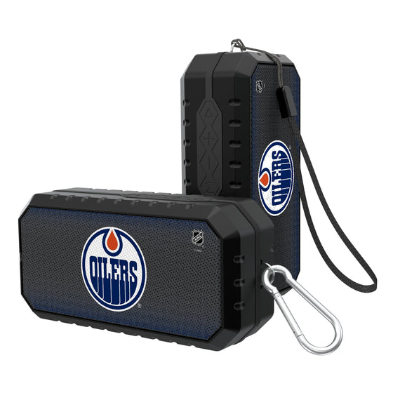 Edmonton Oilers Linen Bluetooth Speaker-0