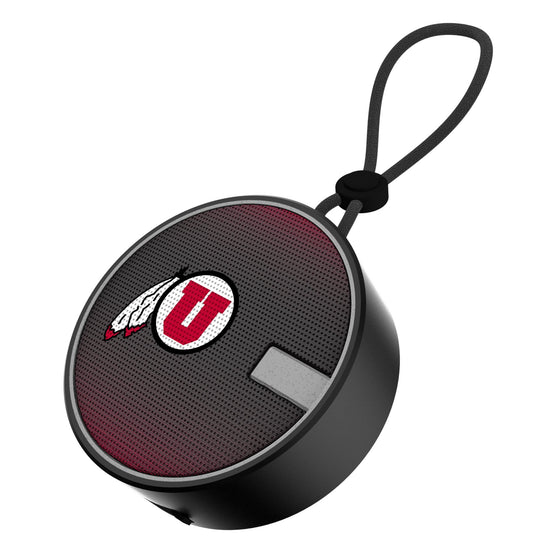 University of Utah Utes Linen Waterproof Speaker-0