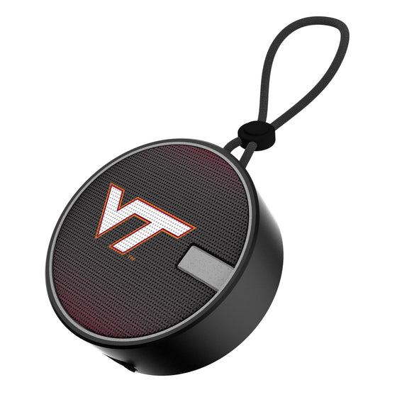 Virginia Tech Hokies Linen Waterproof Speaker-0