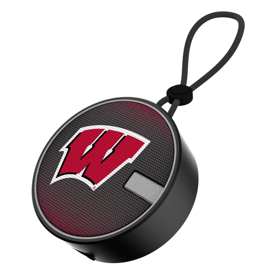 University of Wisconsin Badgers Linen Waterproof Speaker-0