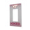 Virginia Tech Hokies Linen Hidden-Screw Light Switch Plate-1