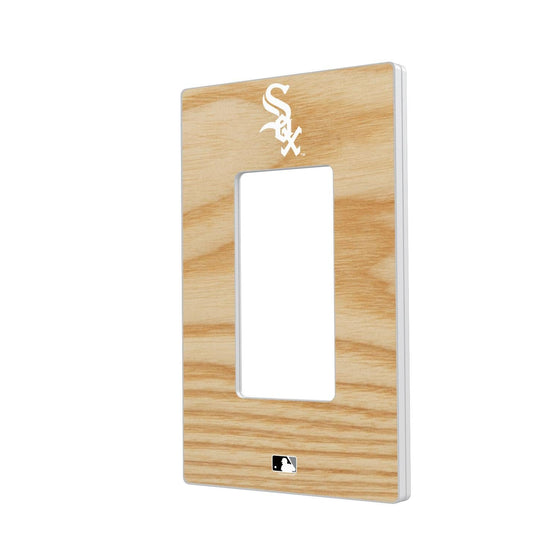 Chicago White Sox Wood Bat Hidden-Screw Light Switch Plate-1