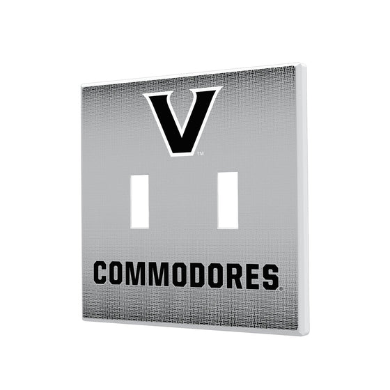 Vanderbilt Commodores Linen Hidden-Screw Light Switch Plate-2