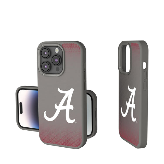 University of Alabama Crimson Tide Script A Linen Soft Touch Phone Case-0