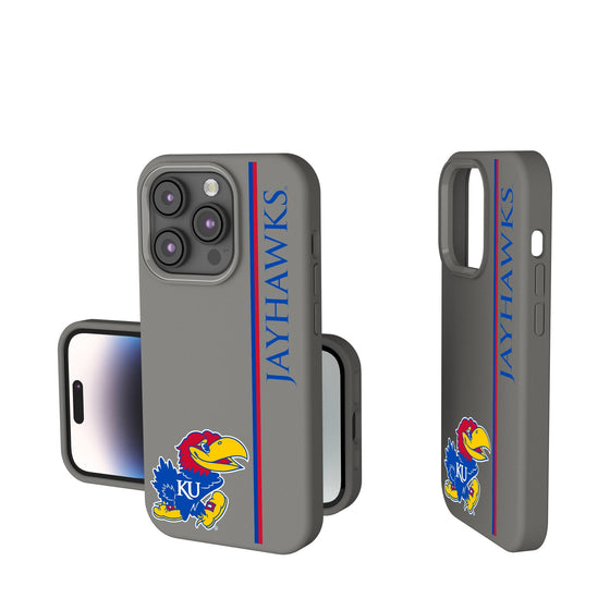 Kansas Jayhawks Sidebar Soft Touch Phone Case-0