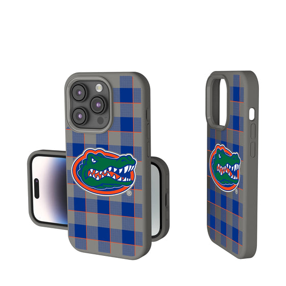 Florida Gators Plaid Soft Touch Phone Case-0