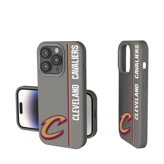 Cleveland Cavaliers Sidebar Soft Touch Phone Case-0