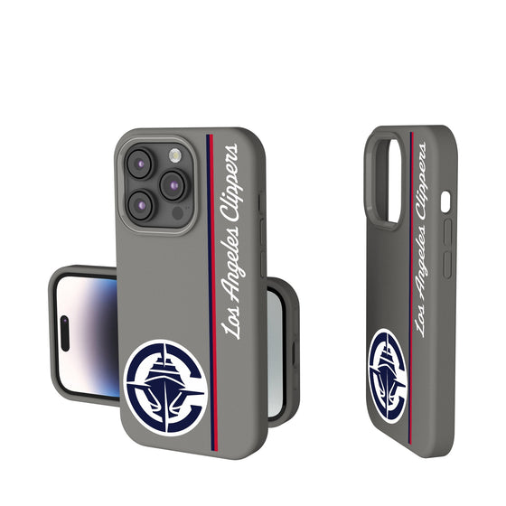 Los Angeles Clippers Sidebar Soft Touch Phone Case-0