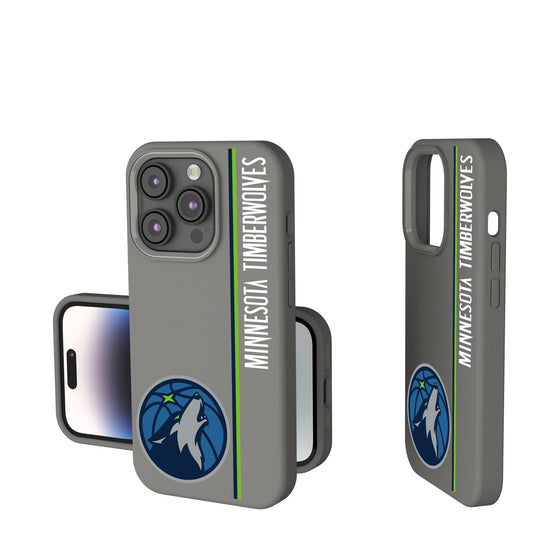 Minnesota Timberwolves Sidebar Soft Touch Phone Case-0