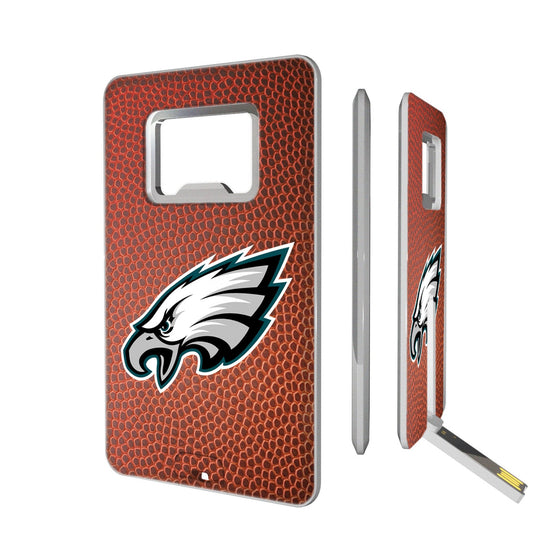 Philadelphia Eagles Football Credit Card USB Drive with Bottle Opener 32GB-0