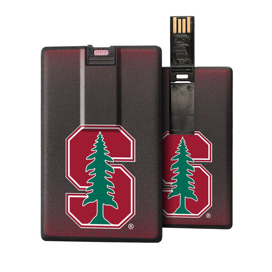 Stanford Cardinal Linen Credit Card USB Drive 32GB-0