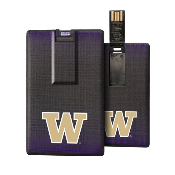 Washington Huskies Linen Credit Card USB Drive 32GB-0