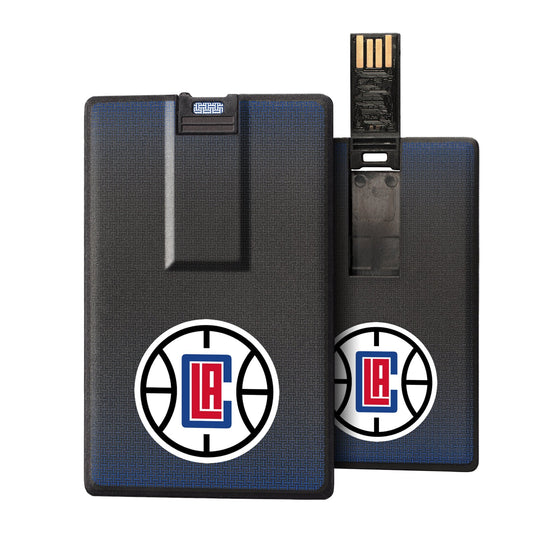 Los Angeles Clippers Linen Credit Card USB Drive 32GB-0