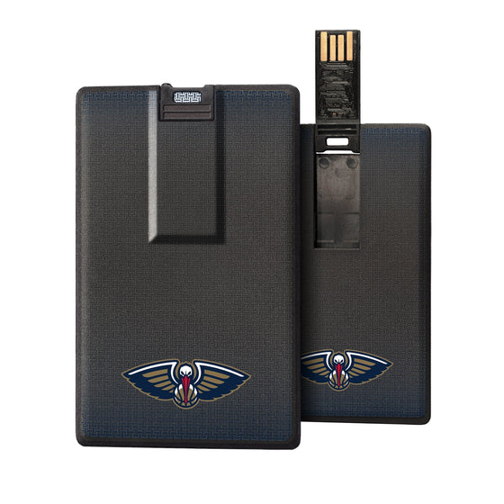 New Orleans Pelicans Linen Credit Card USB Drive 32GB-0