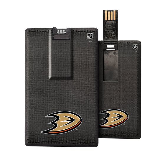 Anaheim Ducks Linen Credit Card USB Drive 32GB-0