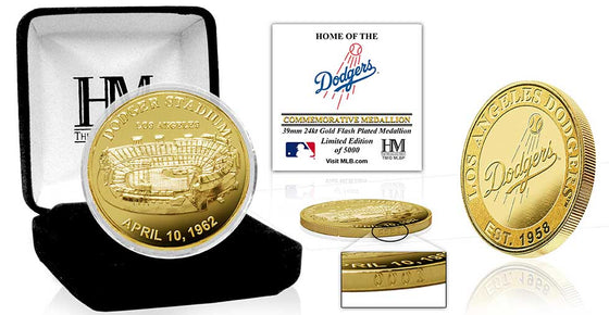 Los Angeles Dodgers Stadium Gold Mint Coin