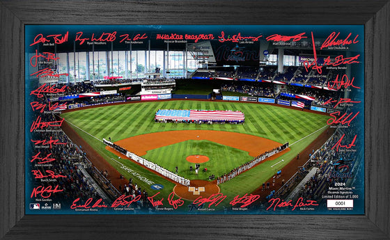 Miami Marlins 2024 Signature Field