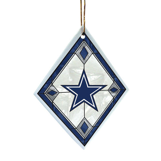 Art Glass Ornament - Dallas Cowboys